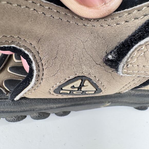 Nike‎ ACG Outdoor Hiking Sandals Leather Slip-On Open Toe Tan/Black Mens Size 7 main image 12